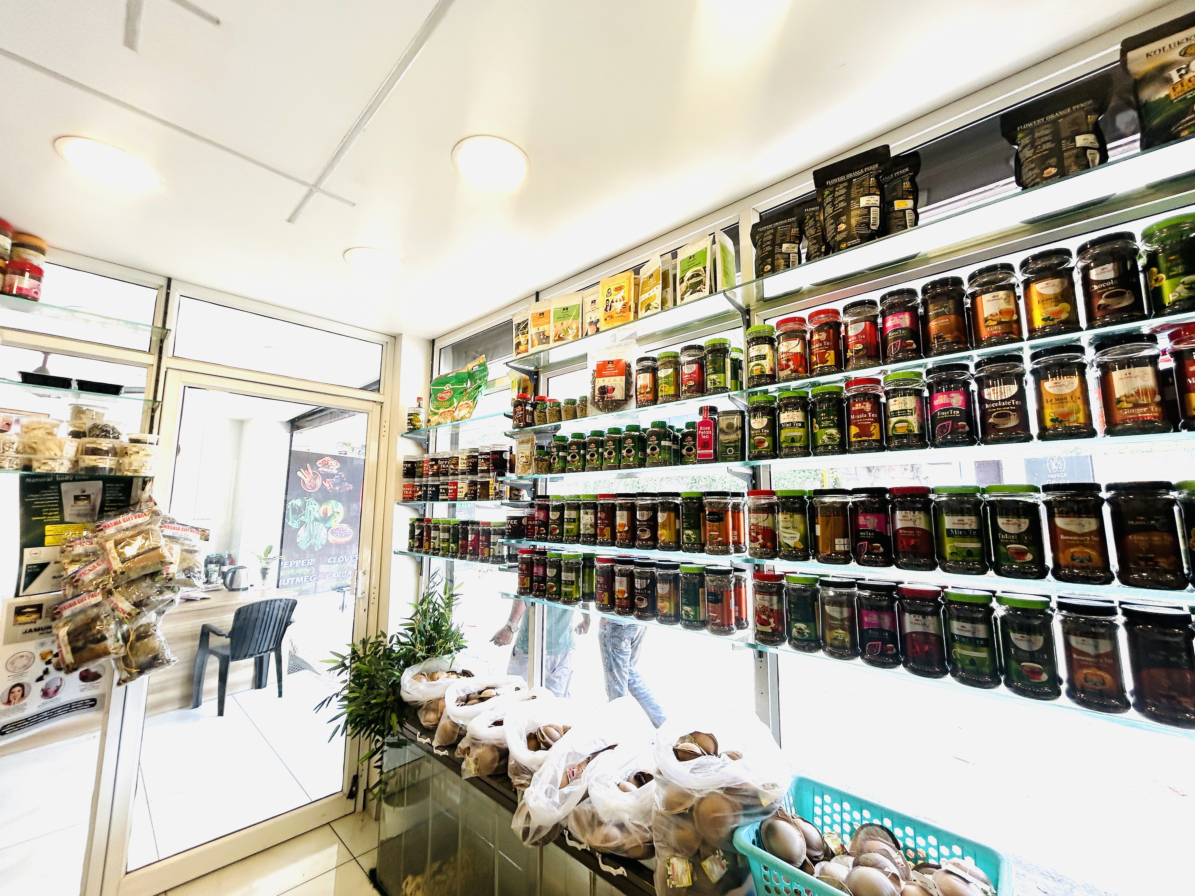 Authentic Spices Display